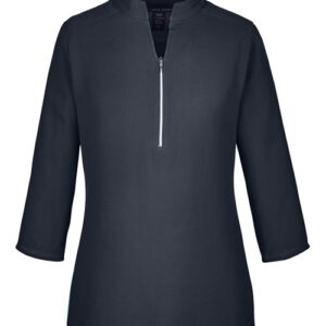 Devon & Jones Women's Perfect Fit™ Three-Quarter Sleeve Crepe Tunic