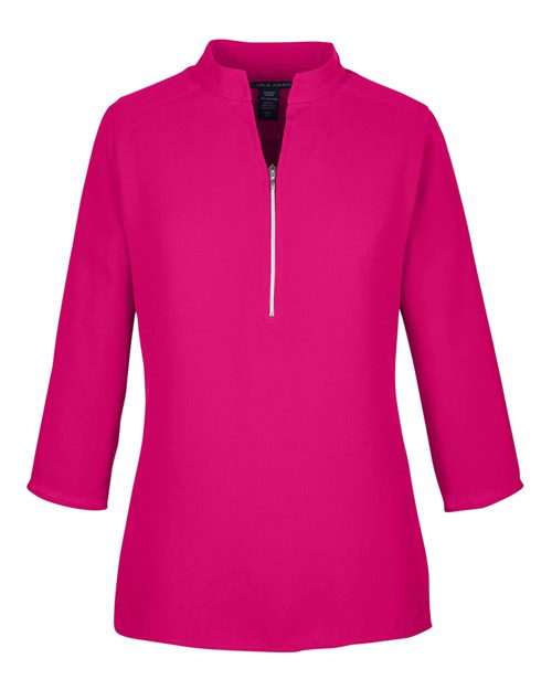 Devon & Jones Women's Perfect Fit™ Three-Quarter Sleeve Crepe Tunic - Image 3