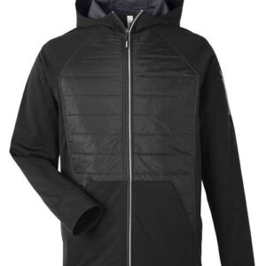 CORE365 Unisex Techno Lite Hybrid Hooded Jacket