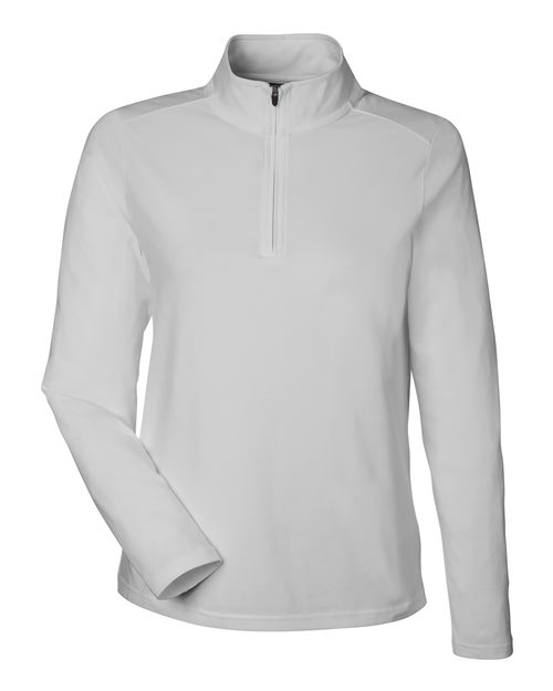 Devon & Jones Women's Raleigh Stretch Quarter-Zip Pullover - Image 4