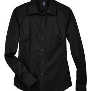 Devon & Jones Women's Crown Collection® Solid Stretch Twill Woven Dress Shirt