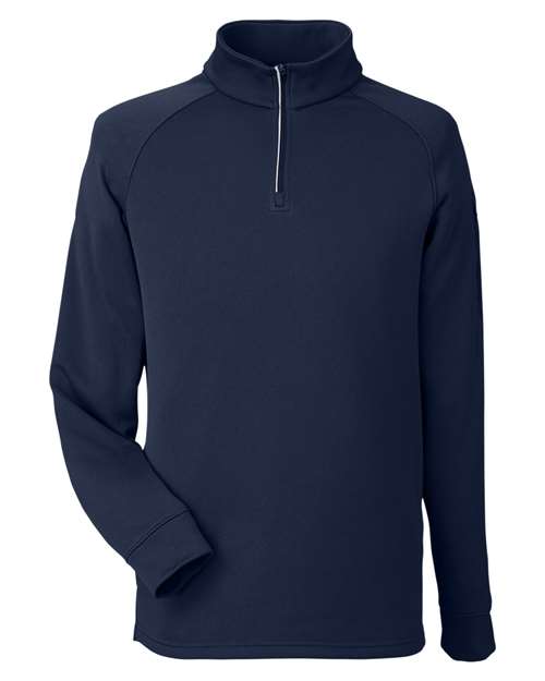 CORE365 Unisex Fusion ChromaSoft™ Fleece Quarter-Zip Pullover - Image 3