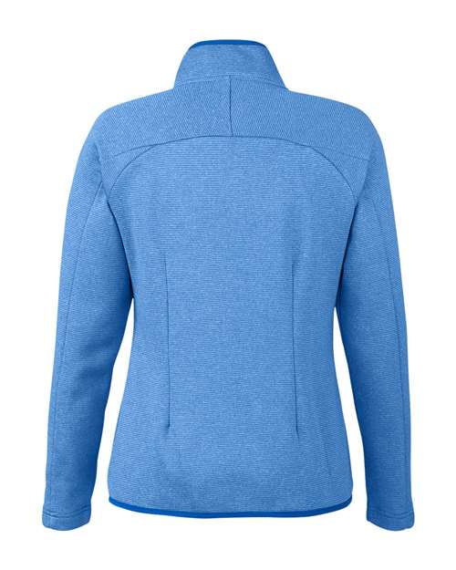 CORE365 Women's Venture Heathered Stripe Full-Zip Jacket - Image 20