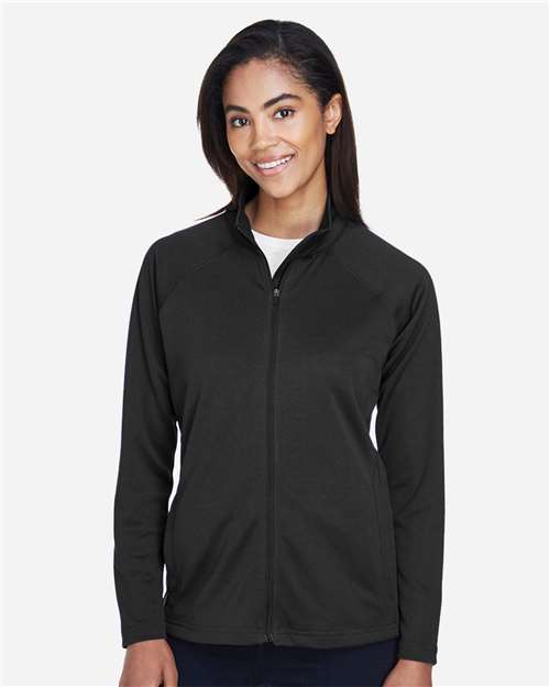 Devon & Jones Women's Stretch Tech-Shell® Compass Full-Zip Jacket - Image 3