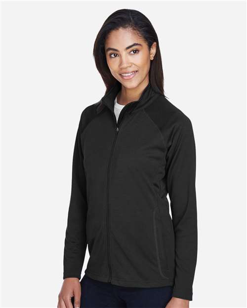 Devon & Jones Women's Stretch Tech-Shell® Compass Full-Zip Jacket - Image 4