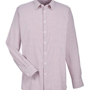 Devon & Jones Men's CrownLux Performance® Micro Windowpane Woven Dress Shirt