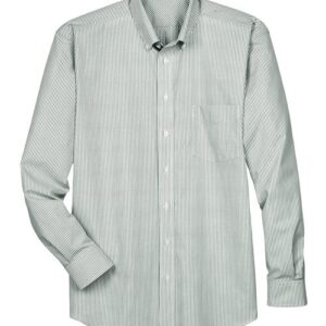 Devon & Jones Men's Crown Collection® Banker Stripe Woven Dress Shirt