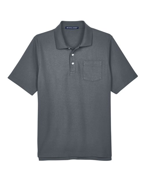 Devon & Jones Men's DRYTEC20™ Performance Pocket Polo - Image 3