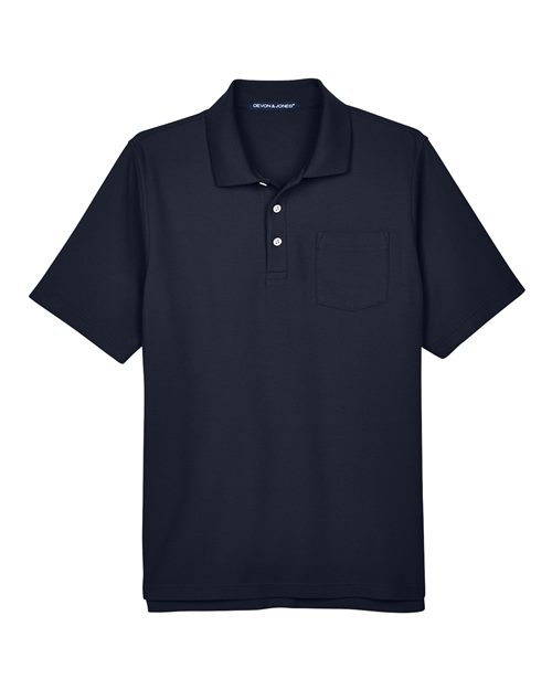 Devon & Jones Men's DRYTEC20™ Performance Pocket Polo - Image 4
