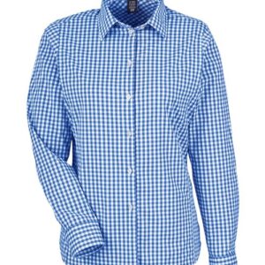 Devon & Jones Women's CrownLux Performance® Gingham Dress Shirt
