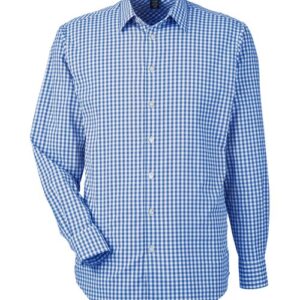 Devon & Jones Men's CrownLux Performance® Gingham Dress Shirt