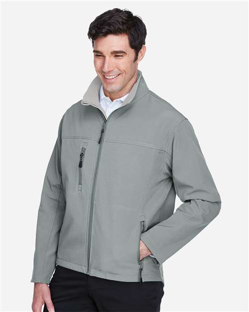 Devon & Jones Men's Soft Shell Jacket - Image 4