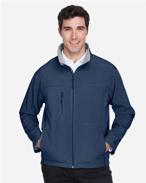 Devon & Jones Men's Soft Shell Jacket - Image 8