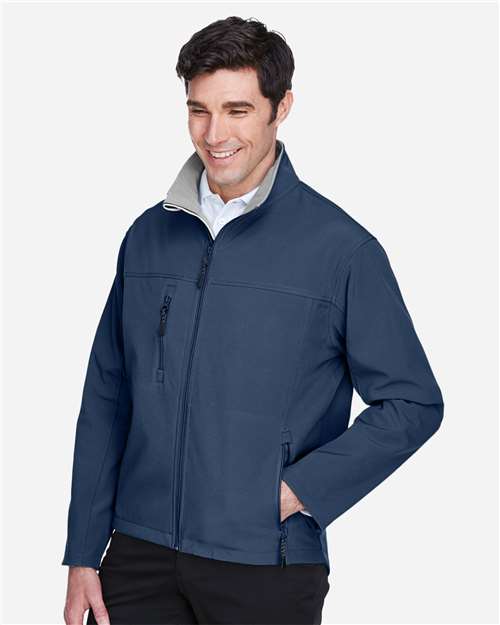 Devon & Jones Men's Soft Shell Jacket - Image 9