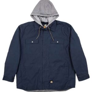Berne Apparel Men's Throttle Hooded Shirt Jacket