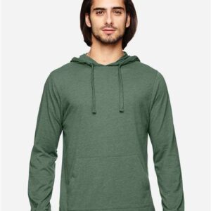 econscious Unisex Eco Jersey Pullover Hooded Long Sleeve T-Shirt