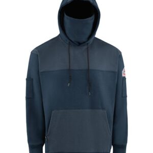 Bulwark Men's Flame-Resistant Fleece Hooded Sweatshirt