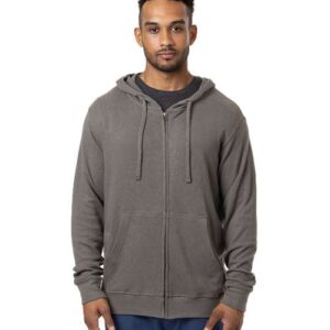 econscious Unisex Hemp Hero Full-Zip Hooded Sweatshirt