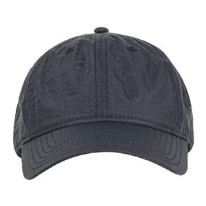 Big Accessories Crinkle Nylon Cap