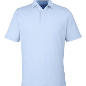 Fairway & Greene Men's USA Made Mini Stripe Tech Polo