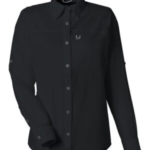 HUK Women's Tide Point Long Sleeve Shirt