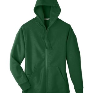 Team 365 Unisex Zone HydroSport™ Heavyweight Full-Zip Hooded Sweatshirt