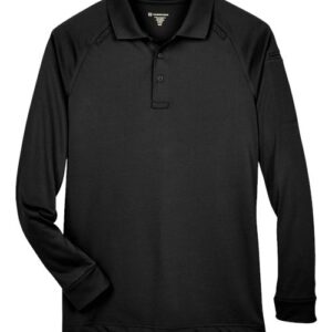 Harriton Men's Advantage Long Sleeve Tactical Polo