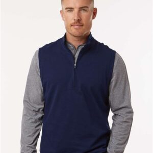 Adidas A599 - Men's Club Quarter-Zip Vest