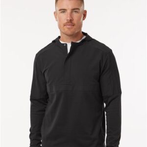 Adidas A607 - Men's Half-Zip Hooded Anorak