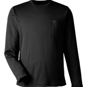 Harriton Unisex Charge Snag and Soil Protect Long Sleeve T-Shirt