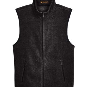 Harriton Unisex Fleece Full-Zip Vest