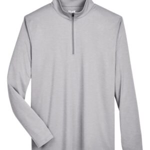 Team 365 Men's Zone Sonic Heather Performance Quarter-Zip Pullover