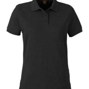 Harriton Women's Valiant Cotton Snag Protect Polo