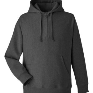 Team 365 Unisex Zone HydroSport™ Heavyweight Quarter-Zip Hooded Sweatshirt