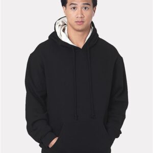 Bayside 930 - Unisex USA-Made Super Heavy Thermal Lined Hooded Sweatshirt