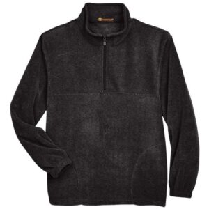 Harriton Men's Fleece Quarter-Zip Pullover