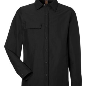 Harriton Unisex Flex Twill Overshirt Jacket