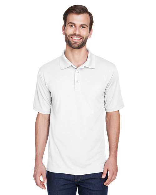 UltraClub Men's Cool & Dry Mesh Piqué Polo - Image 46