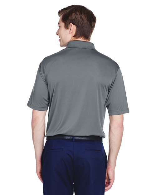 UltraClub Men's Cool & Dry 8-Star Elite Performance Interlock Polo - Image 9