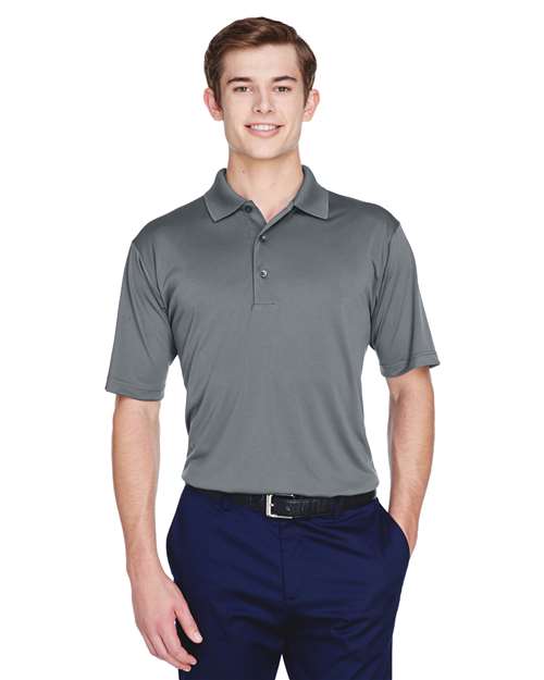 UltraClub Men's Cool & Dry 8-Star Elite Performance Interlock Polo - Image 7