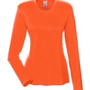 UltraClub Women's Cool & Dry Performance Long Sleeve Top