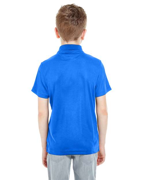 UltraClub Youth Cool & Dry Mesh Piqué Polo - Image 6