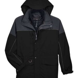 North End Men's 3-in-1 Two-Tone Parka