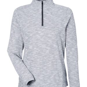 North End Women's Eclipse Jacquard Quarter-Zip Pullover