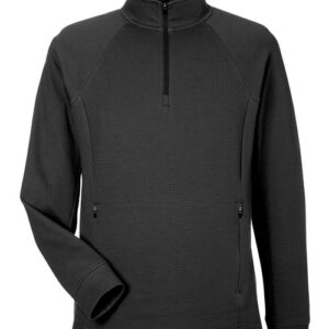 North End Men's Rhythm Waffle Quarter-Zip Pullover