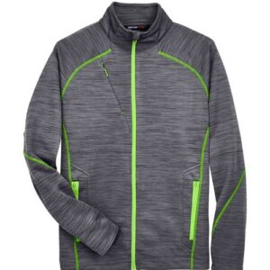 North End Men's Flux Mélange Bonded Fleece Jacket