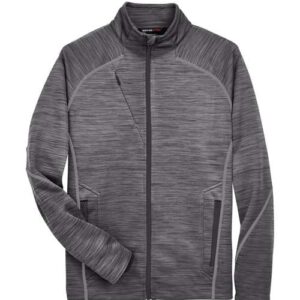 North End Men's Flux Mélange Bonded Fleece Jacket