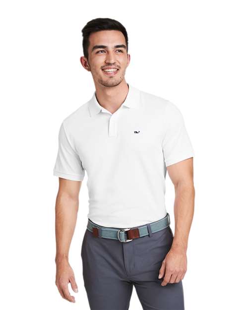 vineyard vines Men's Edgartown Pique Polo - Image 47
