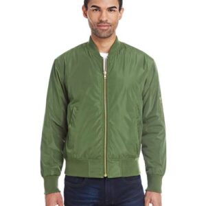 Threadfast Apparel Unisex Bomber Jacket
