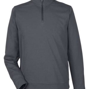 North End Men's Express Tech Performance Pique Quarter-Zip Pullover